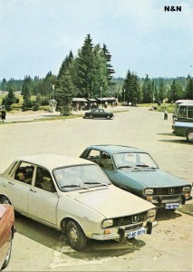 Poiana Brasov -parcarea anii 70